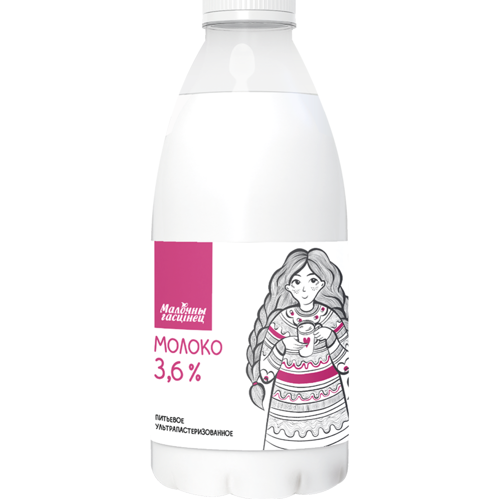 Молоко «Молочный гостинец» ультрапастеризованное, 3,6% (930 мл)