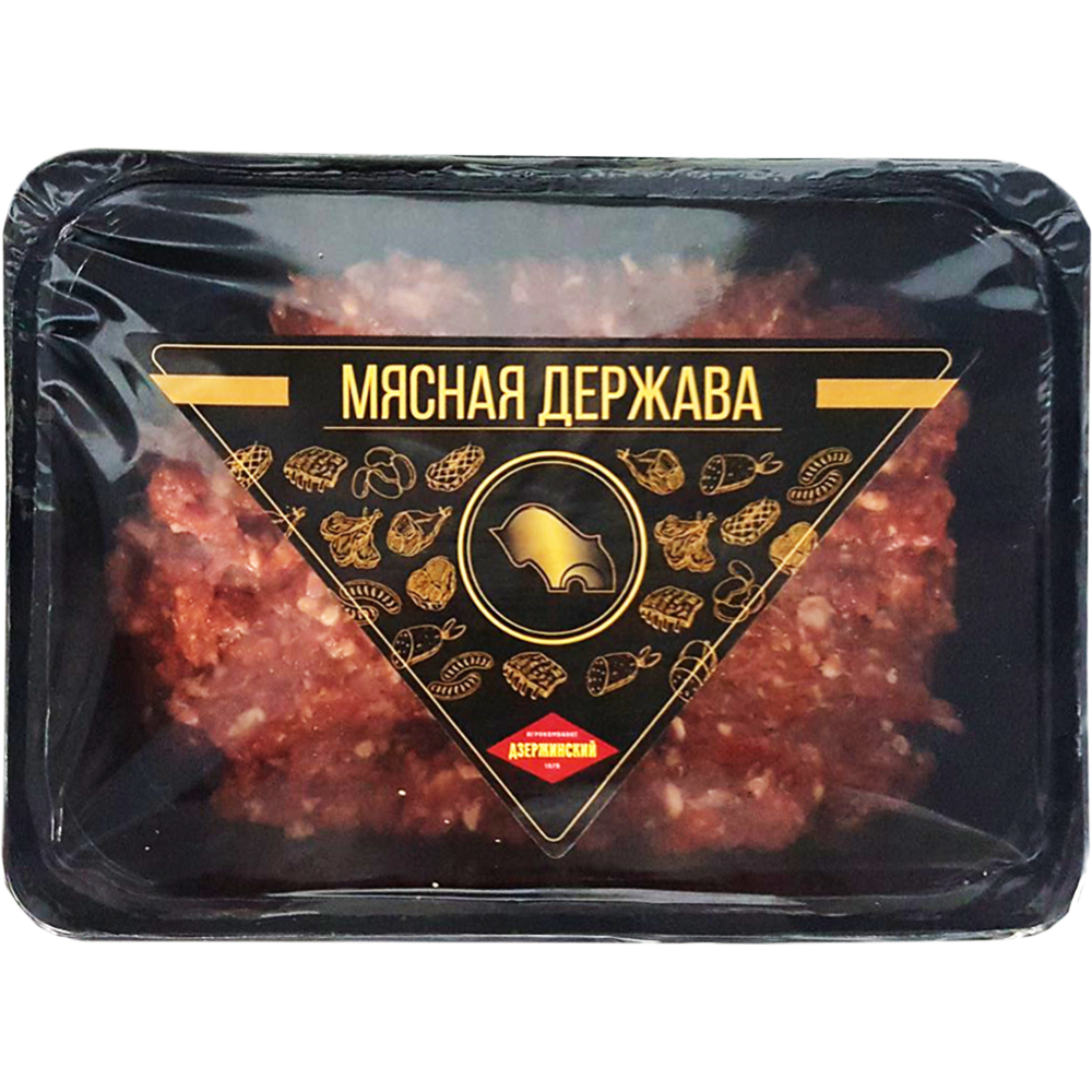 Фарш говяжий «Мясная Держава» охлажденный, 1 кг (фасовка 0.45 - 0.55 кг)