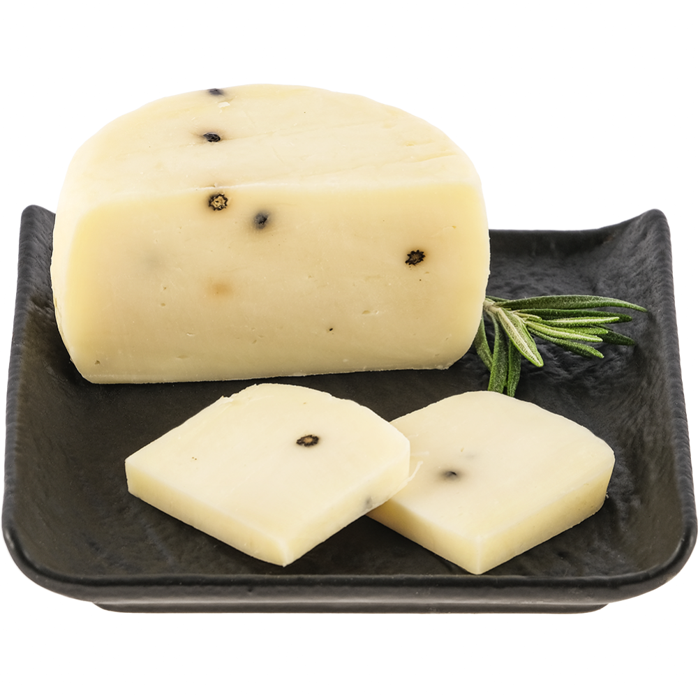 Сыр полутвердый «Caseificio da Stefano» Pepeneretto, 60%, 1 кг (фасовка 0.2-0.25 кг)