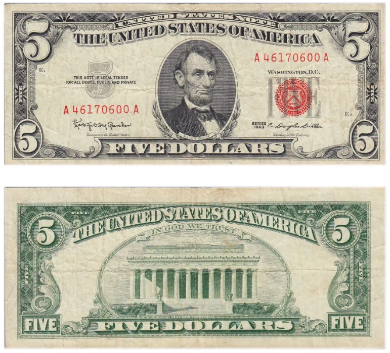 5 US Dollar Bill - 10 Interesting Facts