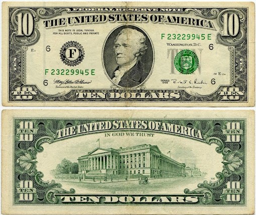 10 US Dollars - 10 Interesting Facts